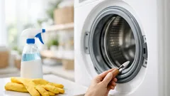 100均の栗ピーラーで洗濯機のゴムパッキン黒ずみを落とす簡単掃除術