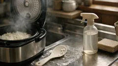 しゃもじにご飯がくっつく原因はデンプン膜だった、家にあるものでスルッと取る方法