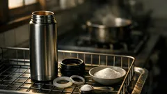 マイボトルの茶渋が落ちないときの洗い方まとめ：酸素系漂白剤でスッキリ