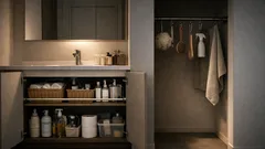 つっぱり棒収納の正解は耐荷重にあり、落ちない設置で家が片付く