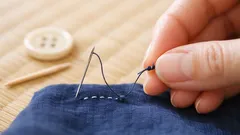 糸が短くても失敗しない玉留めのコツ4選 ほどけない縫い終わりに