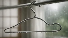 梅雨の部屋干しが早く乾く、ワイヤーハンガーの曲げワザ4選