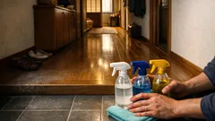 床のベタつきが一瞬で変わる、場所別「洗剤の使い分け」時短掃除術