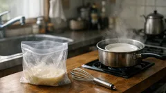 アイラップで朝の時短が叶う、袋のままレンジ調理のコツと注意点