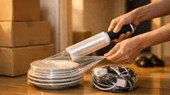 ダイソーの梱包用フィルムが引っ越し荷造りを一気に時短する使い方4選